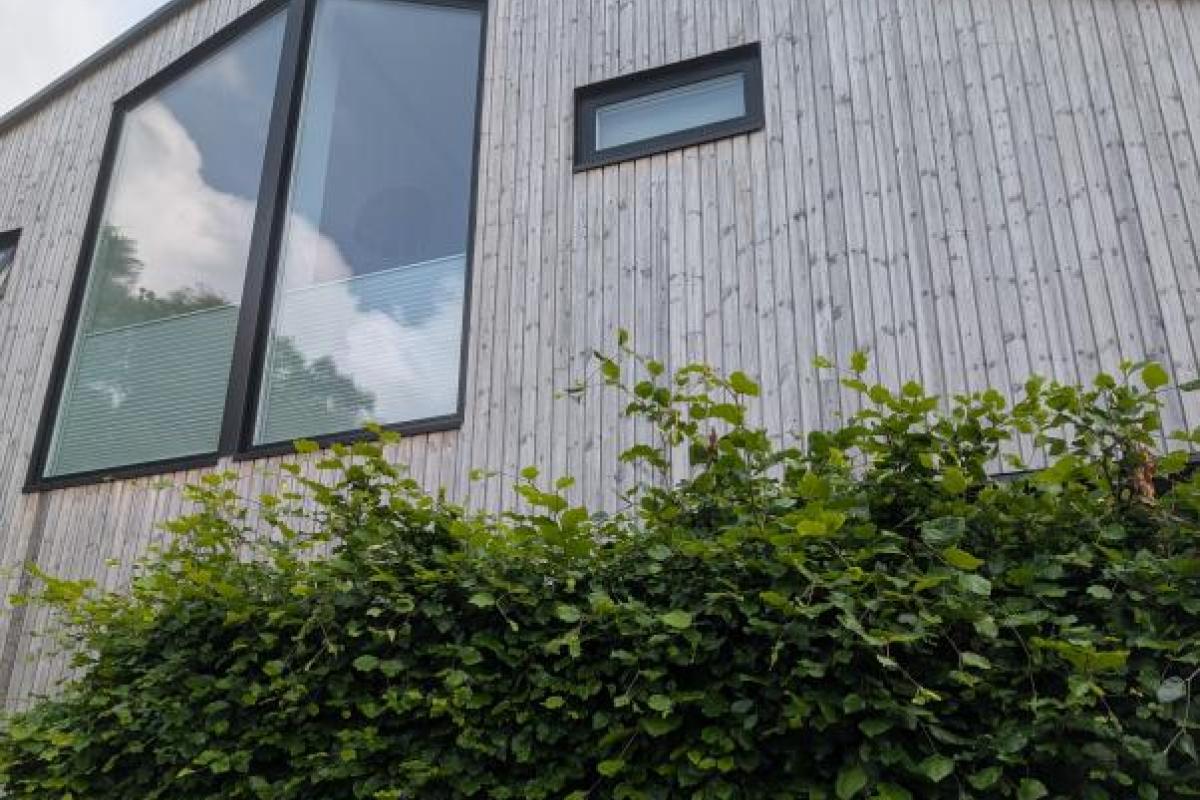 Bæredygtigt råhus - klimavenligt husbyggeri tilbygning