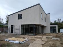 Råhus med 1. sal