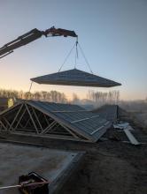Råhus med detaljer