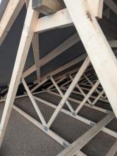 Råhus med detaljer
