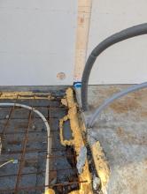 Råhus med detaljer