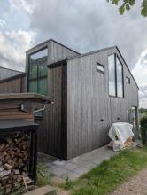 Bæredygtigt råhus - klimavenligt husbyggeri tilbygning
